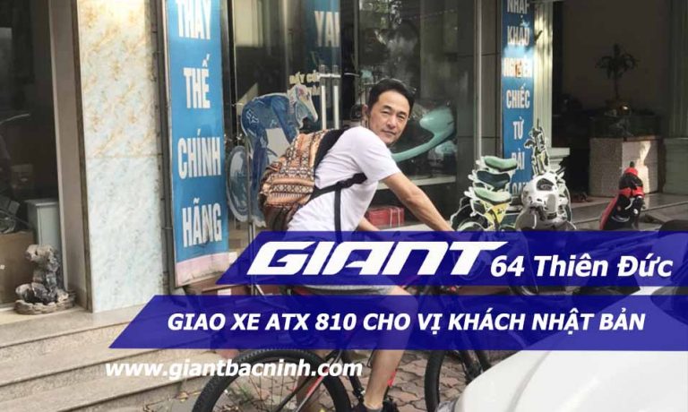GIANT BẮC NINH giao xe đạp ATX 810 cho vị khách Nhật Bản (Japan)