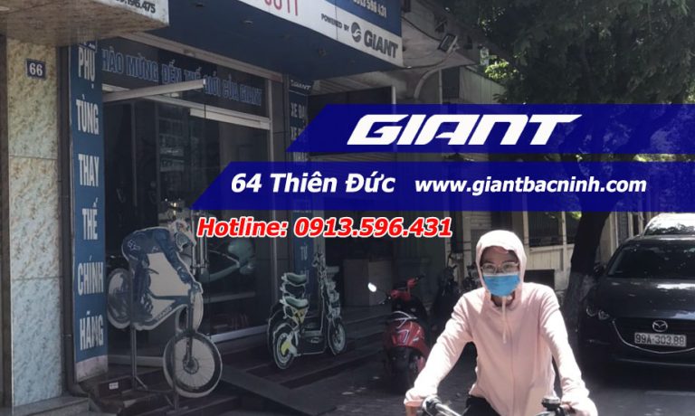 Giao xe đạp thể thao nữ GIANT INEED LATTE cho khách ở Hòa Long